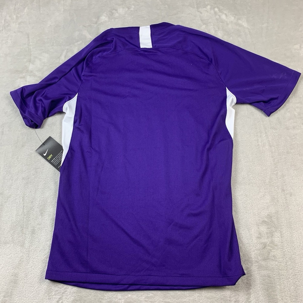 New Nike Short Sleeve Legend Soccer Jersey Men Medium Purple Dri Fit AJ1013 - Picture 7 of 7